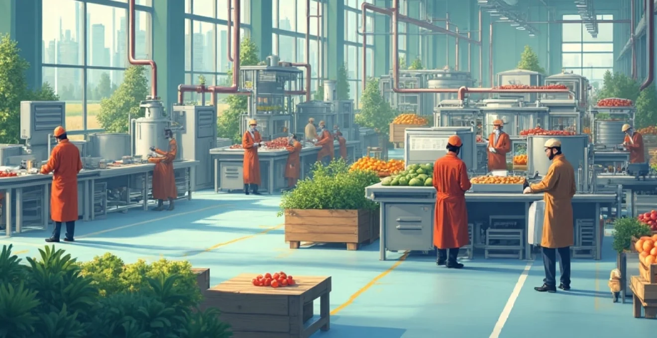 Modern processing plants